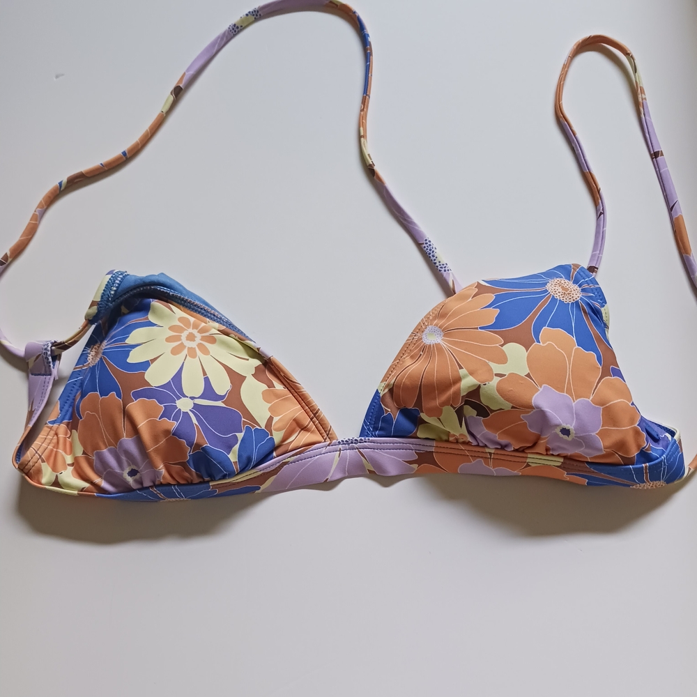 4X$30 Rip Curl Women BikiniTop Bathing Suit Floral NWOT SZ S